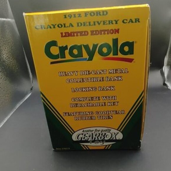 1998 Crayola 1912 Ford Van Ltd Ed Coin Bank Collectors Series - Picture 3 of 7